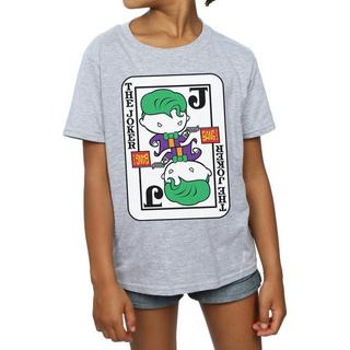 DC COMICS  Chibi Joker Playing Card TShirt 