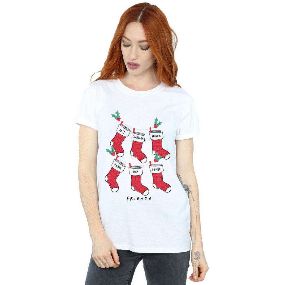Friends Chaussettes de Noël T-Shirt  