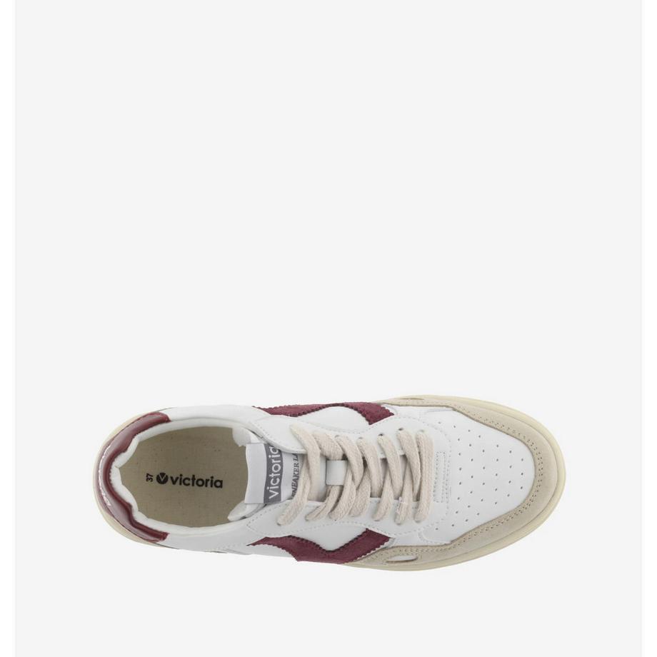 Victoria Baskets effet cuir  