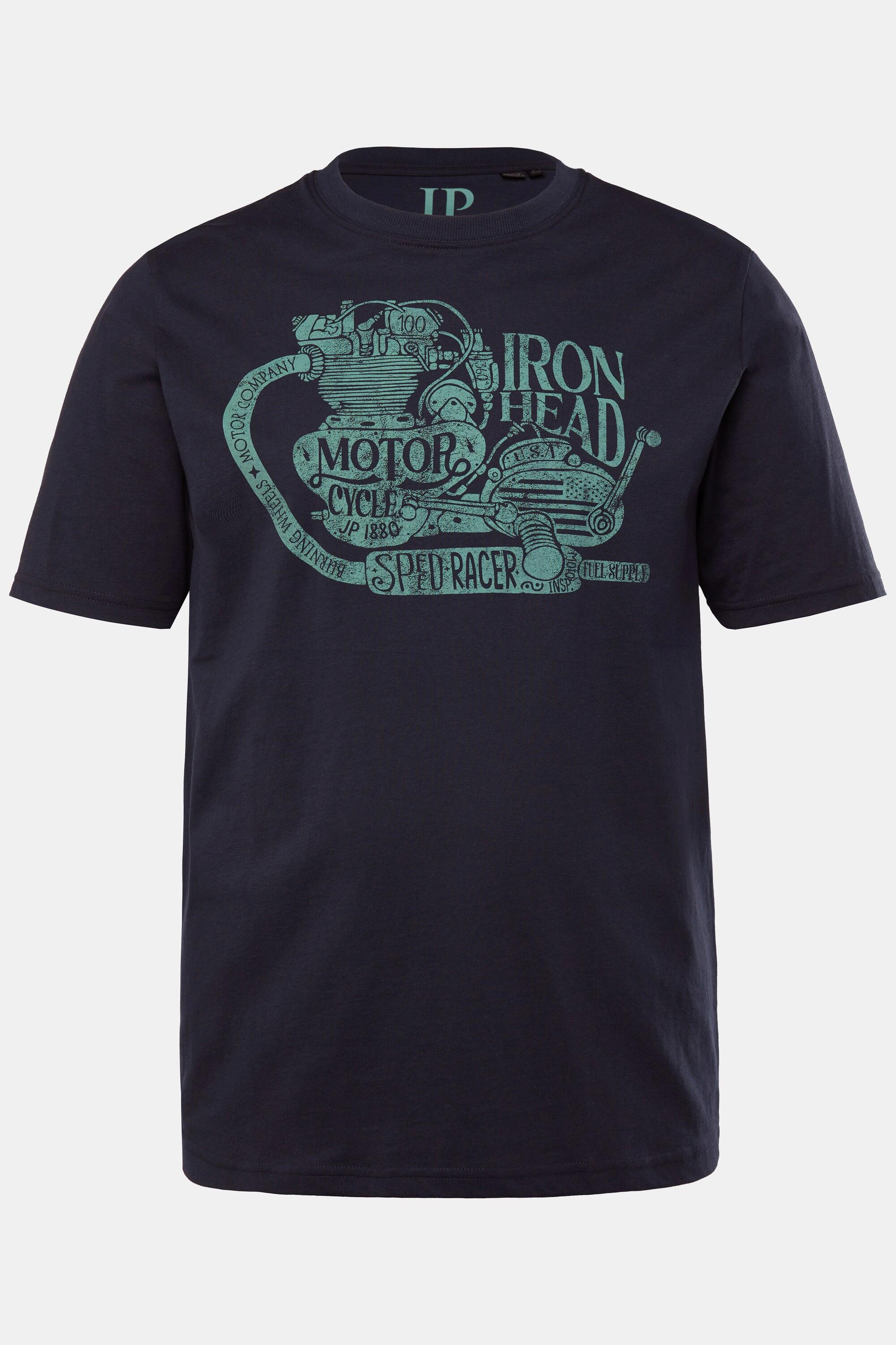 JP1880 T-shirt Mezza Manica con Stampa sul Petto  