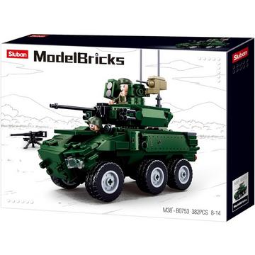 ModelBricks Panzerfahrzeug (384Teile)