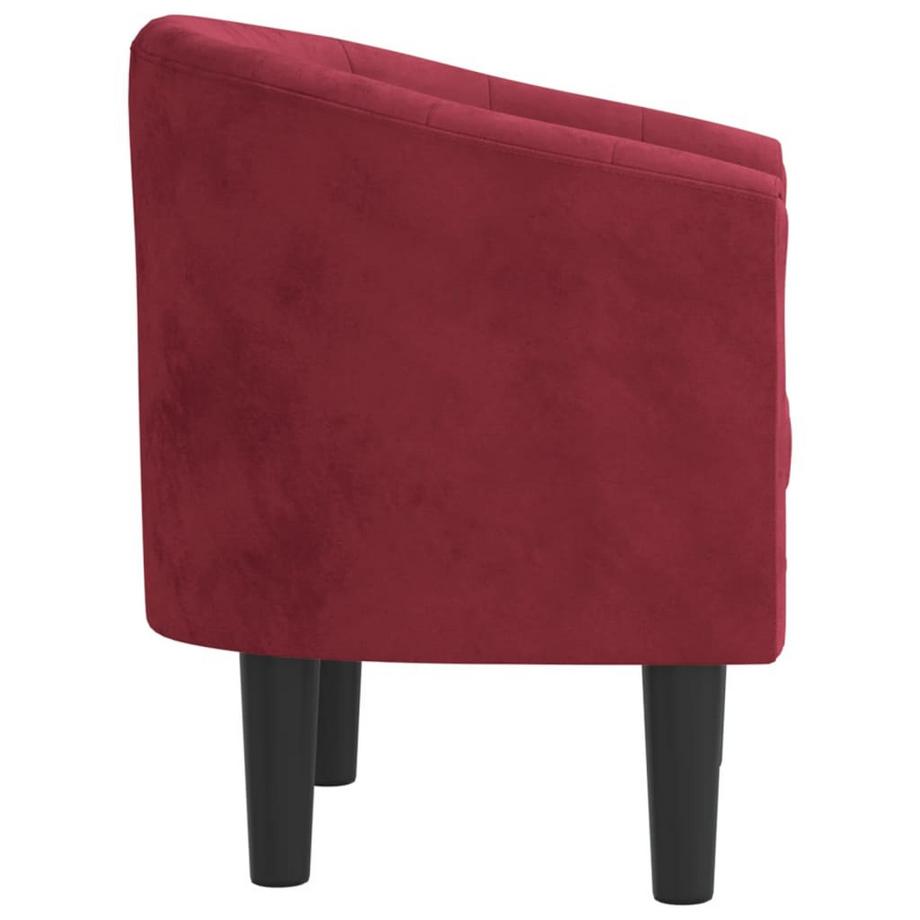 VidaXL Fauteuil velours  