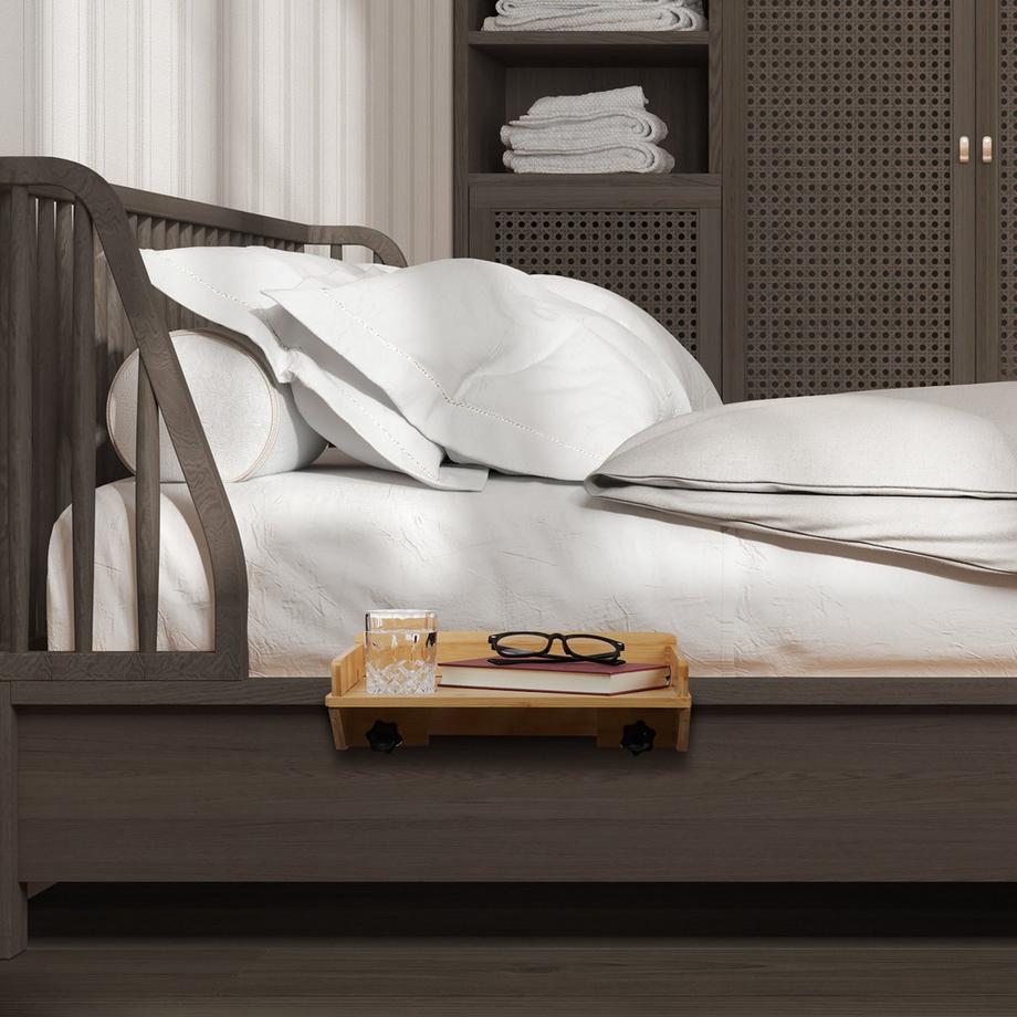 Northix  Étagère de lit pliable en bambou 