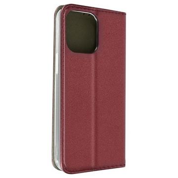 Étui iPhone 14 Pro Porte-carte Bordeaux
