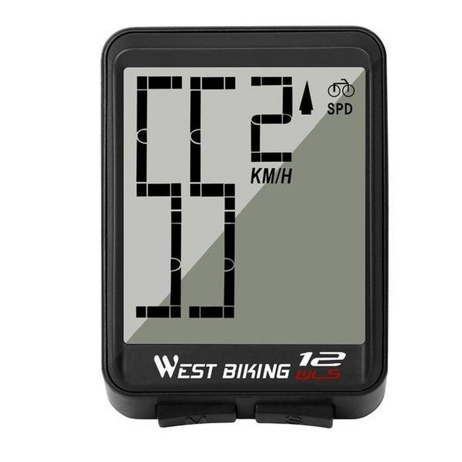 eStore  Ordinateur de vélo avec affichage clair - Noir 