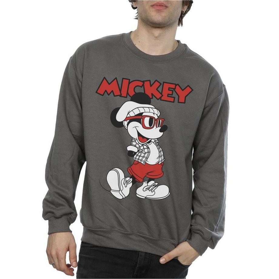 Disney Mickey Mouse Sweatshirt Imprimé Graphique  