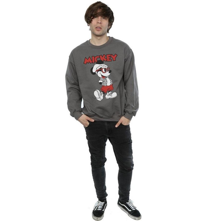 Disney Mickey Mouse Sweatshirt Imprimé Graphique  