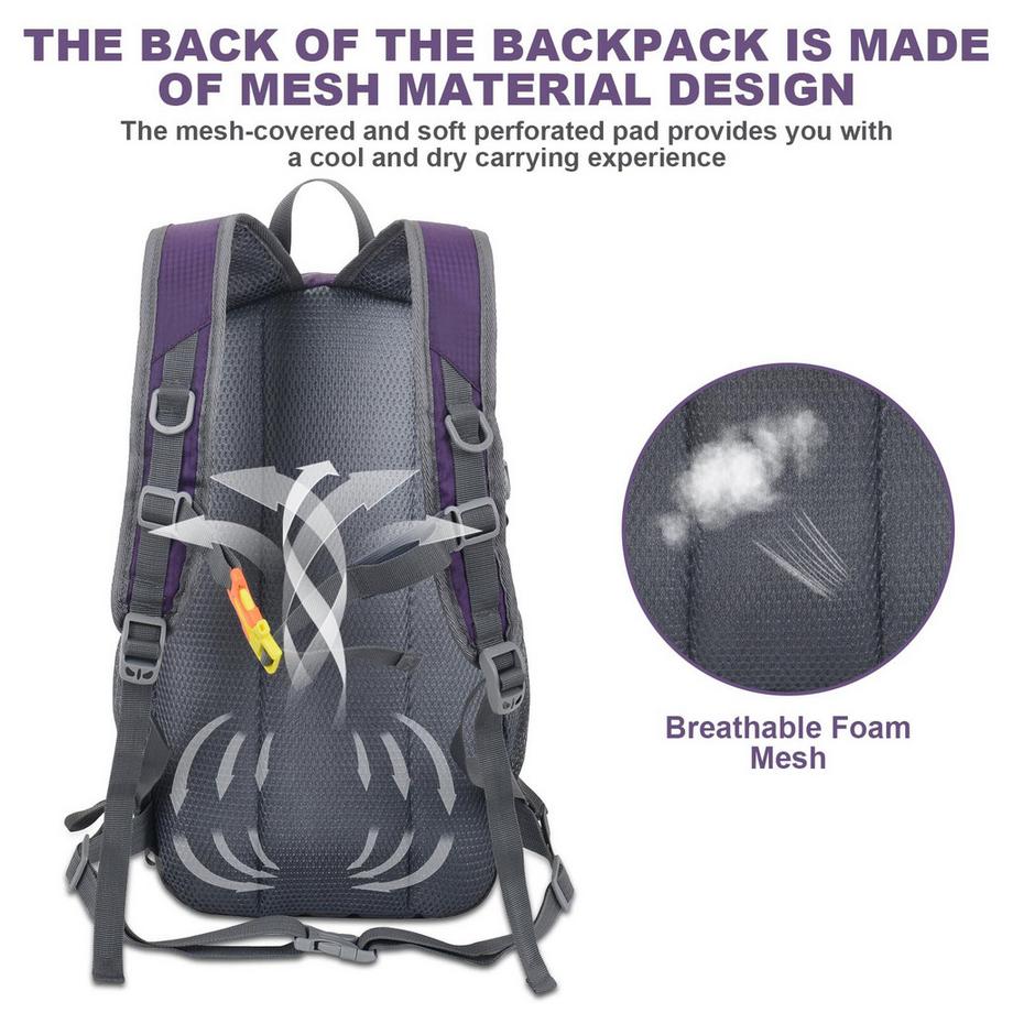 Only-bags.store  Wanderrucksack Trekkingrucksack Reiserucksack Wasserdichter Campingrucksack 