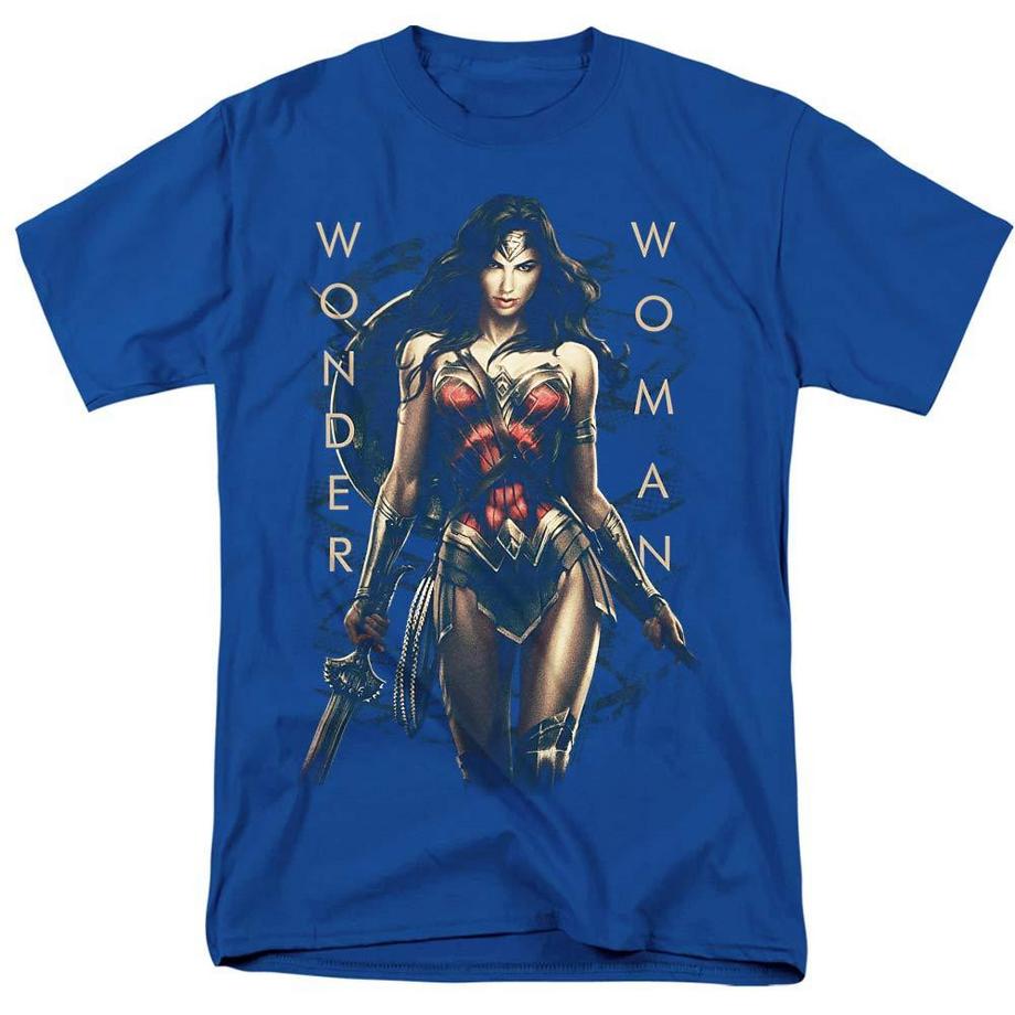 Wonder Woman  Armed And Dangerous T-Shirt, Mittelschwer 
