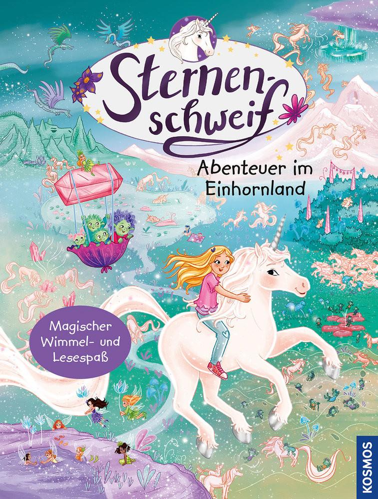 Sternenschweif, Wimmelbuch, Abenteuer im Einhornland Chapman, Linda; Kühler, Anna-Lena (Illustrationen) Gebundene Ausgabe 