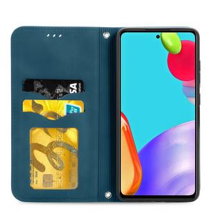 Cover-Discount  Galaxy A52 - Seidige Stand Flip Case Hülle 