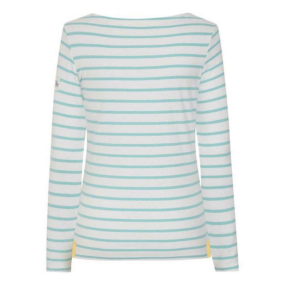 Lazy Jacks Breton Gestreiftes Langarm T-Shirt  