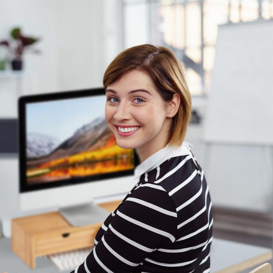 B2X  Bildschirmständer und Schreibtischaufbewahrung 