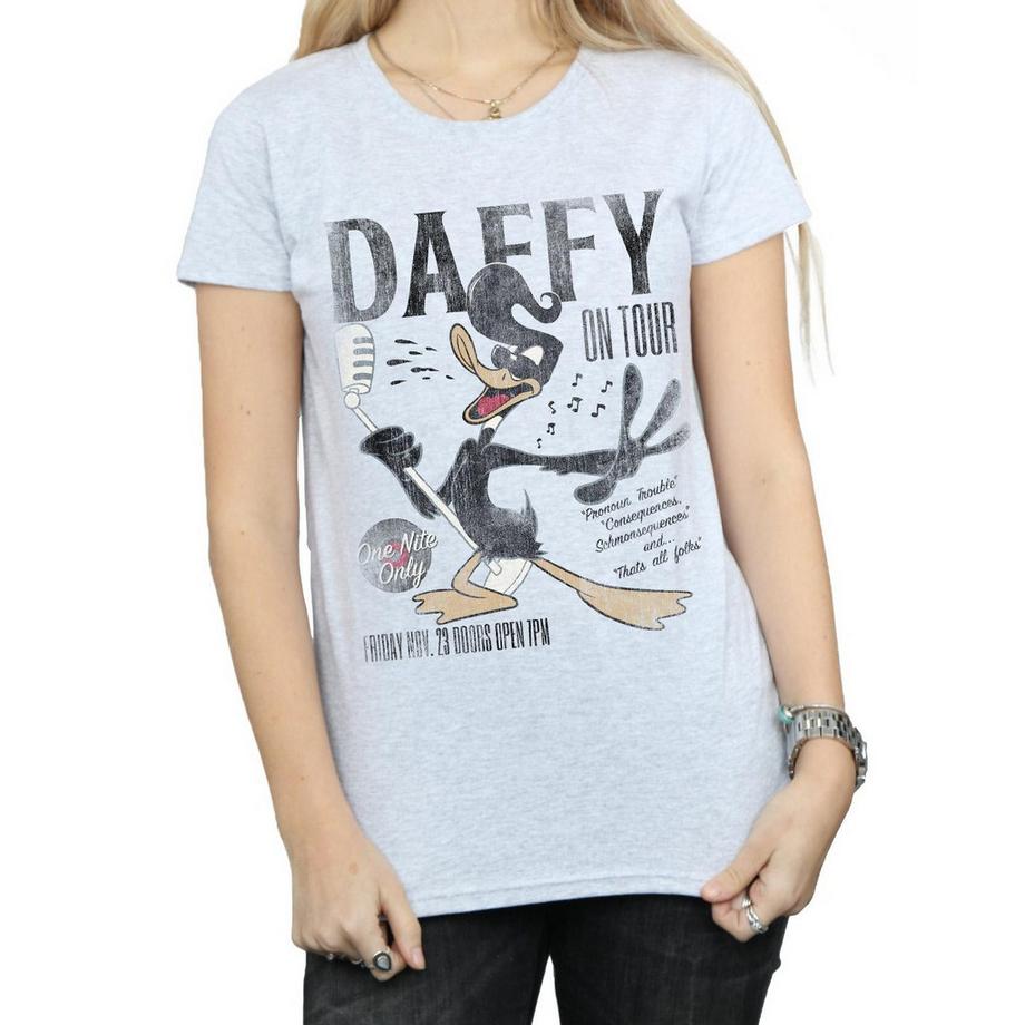 LOONEY TUNES Daffy Duck On Tour T-Shirt  