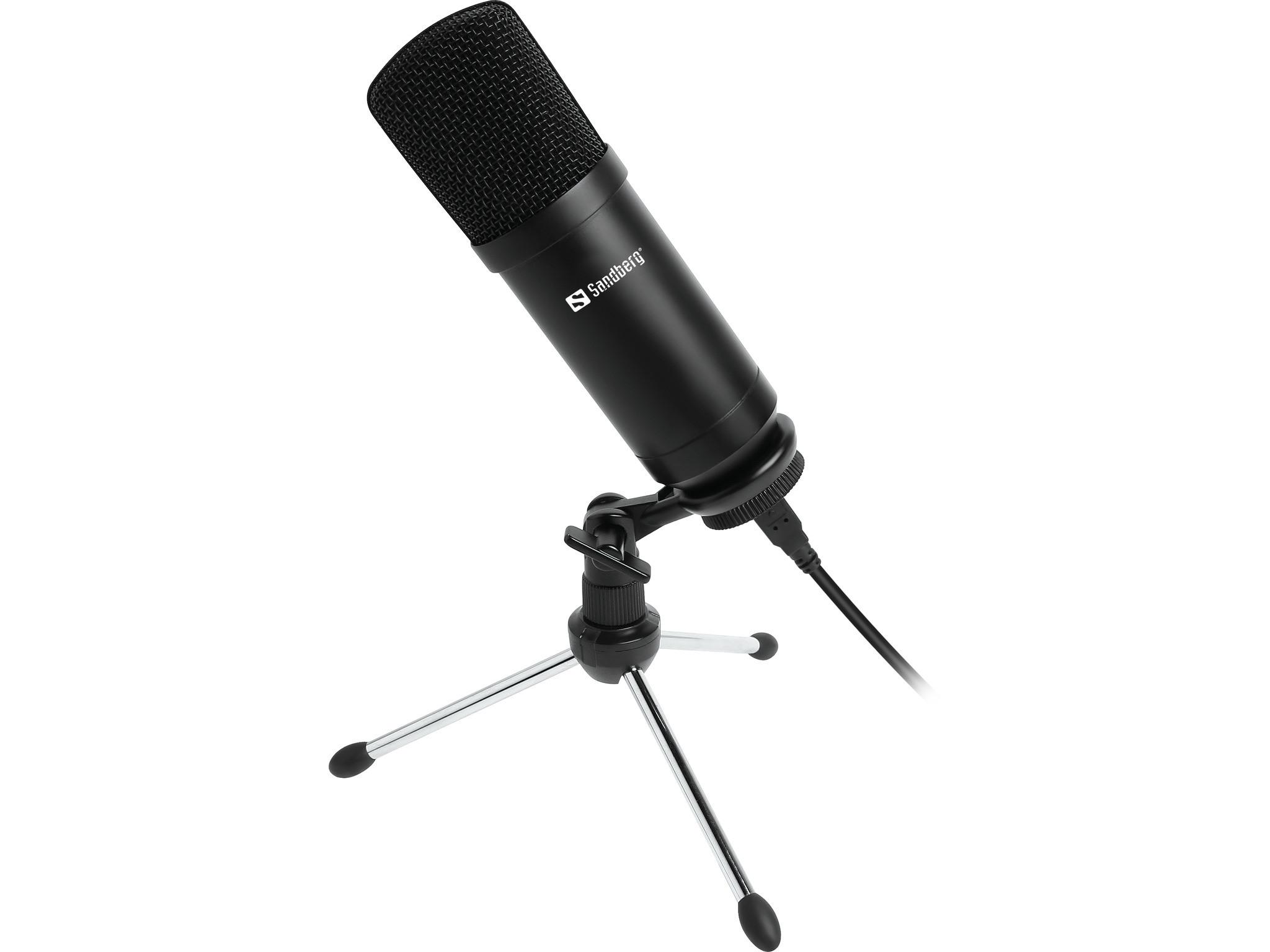 Sandberg  Sandberg Streamer USB Desk Microphone 