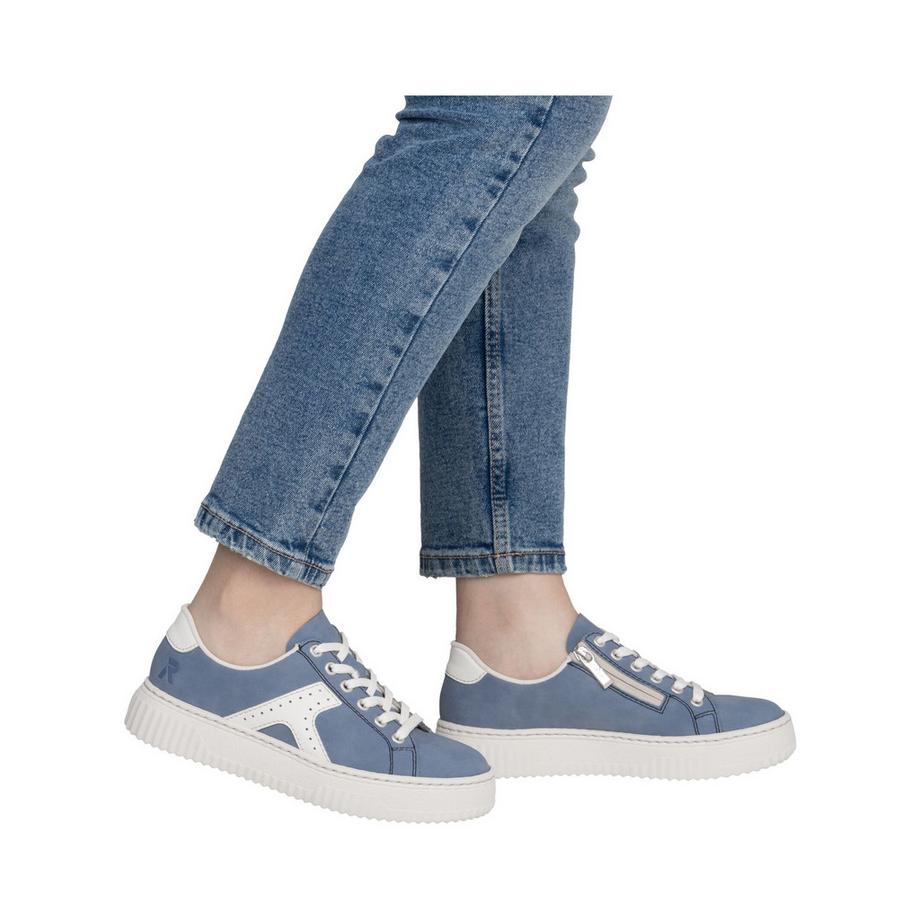 Rieker Sneaker basse con lacci e chiusura lampo  