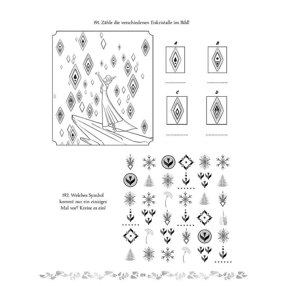 Panini  Die Eiskönigin 2: 365 Tage Mal- und Rätselspass 
