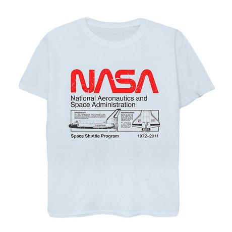 Nasa Space Shuttle T-Shirt Imprimé Graphique  