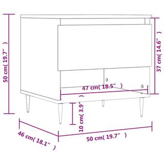 VidaXL Couchtisch holzwerkstoff  