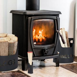 B2X Set da 3 pezzi per la conservazione della legna da ardere in ambienti interni  