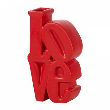 Vase Love rouge
