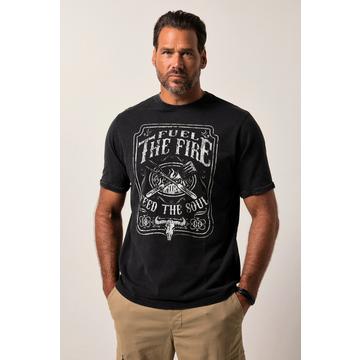 T-Shirt, Halbarm, Rundhals, Grillen