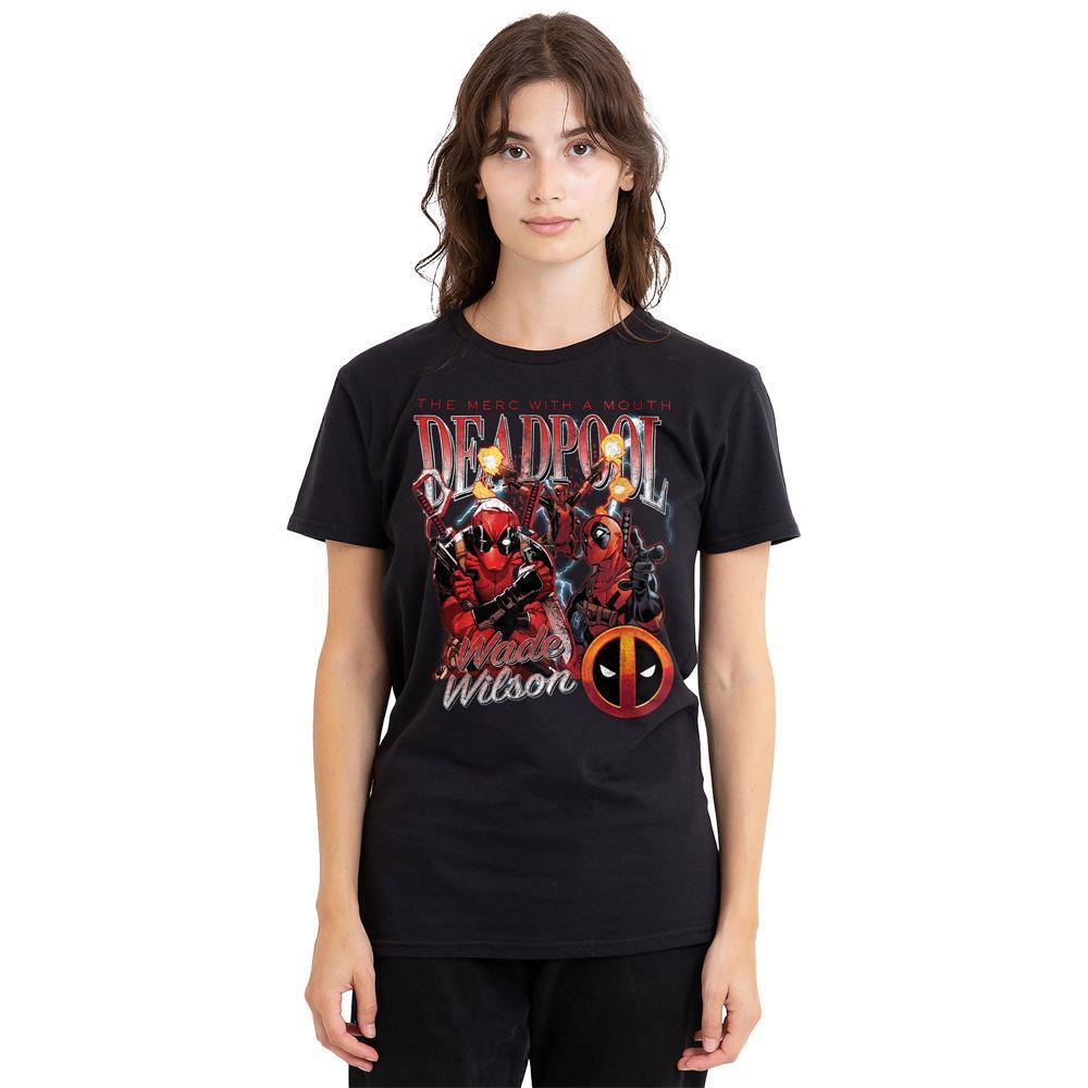 Deadpool Grafikdruck T-Shirt  