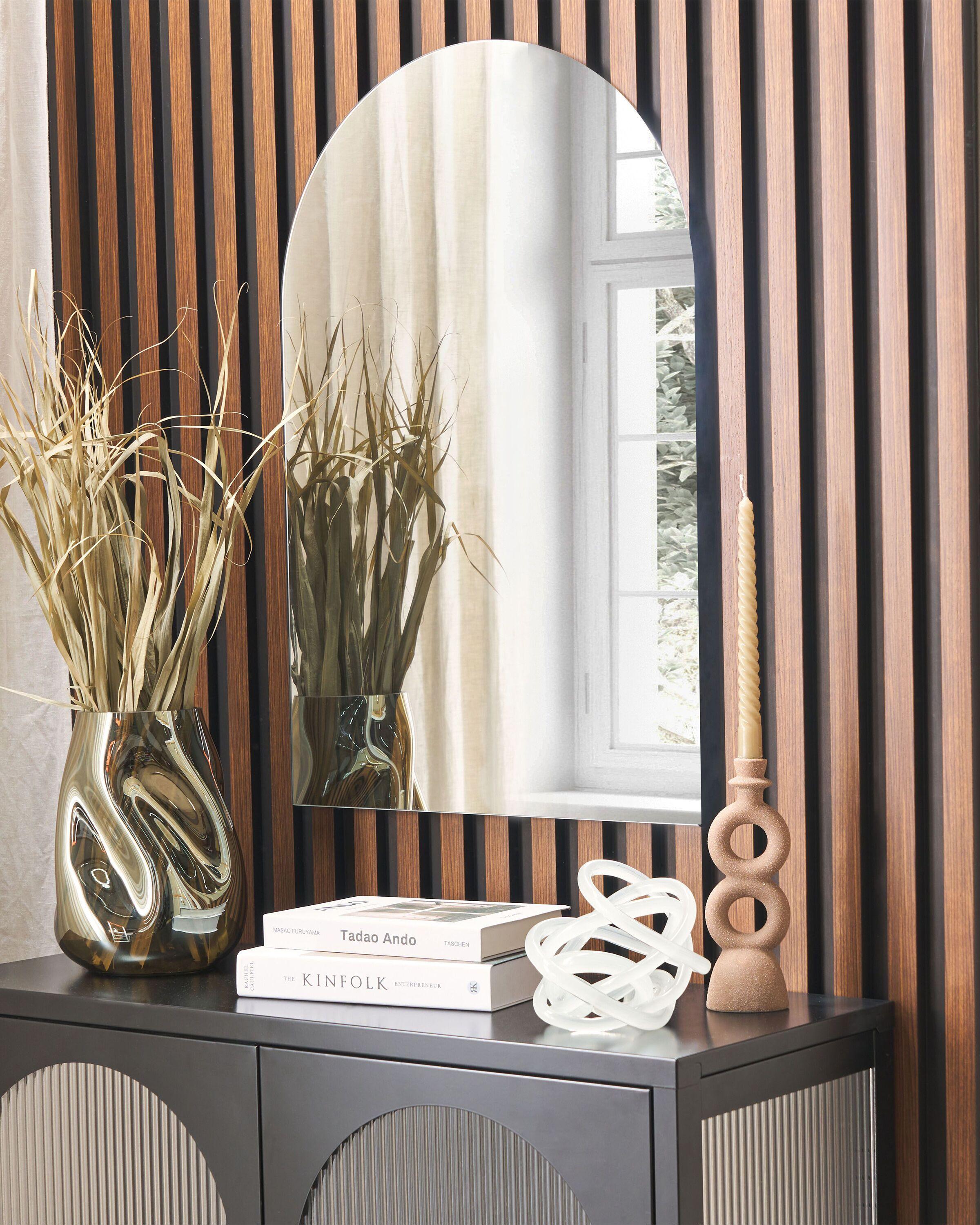 Beliani Wandspiegel aus Glas Skandinavisch ANNECY  