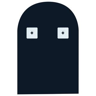 Beliani Wandspiegel aus Glas Skandinavisch ANNECY  