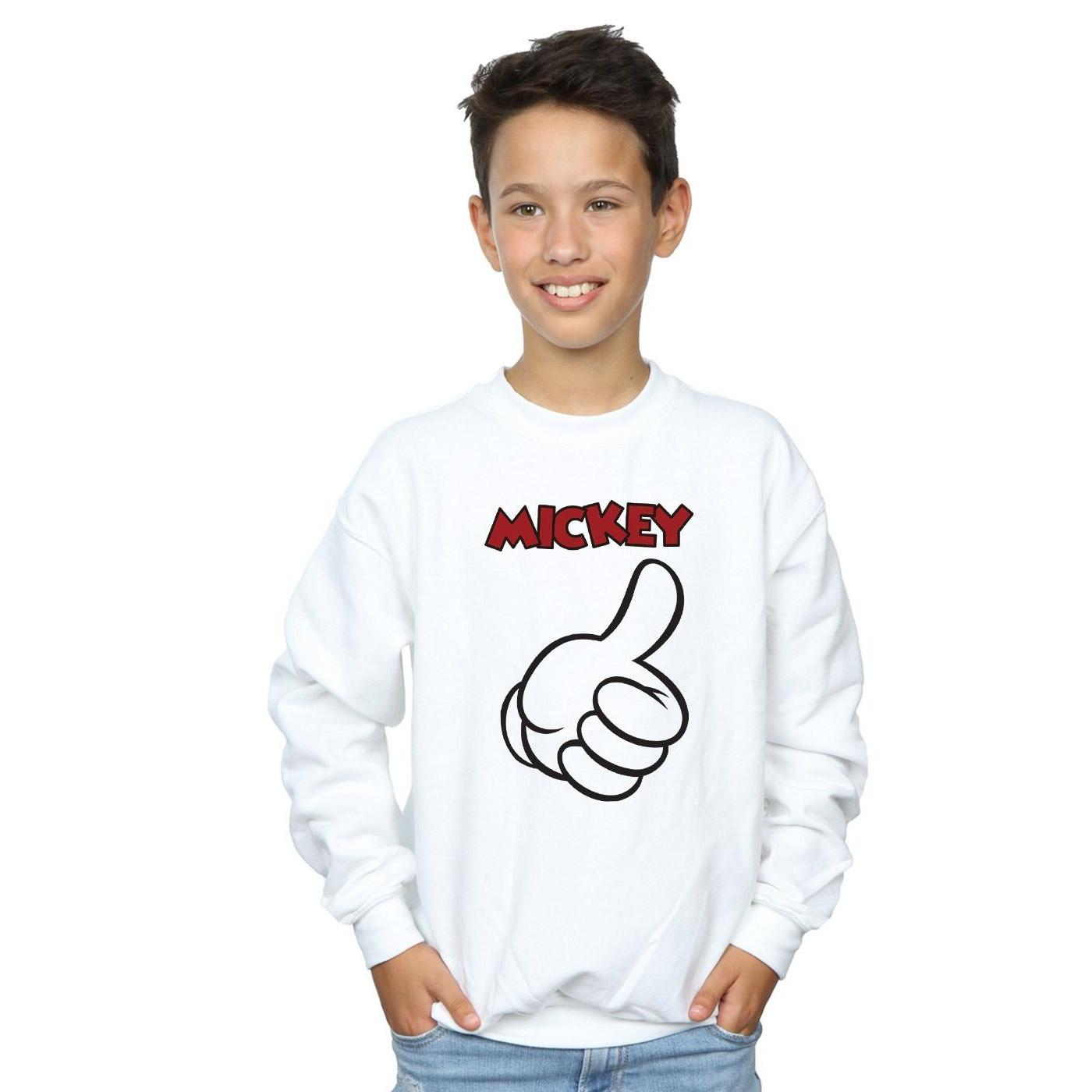 Disney  Mickey Mouse Thumbs Up Sweatshirt 