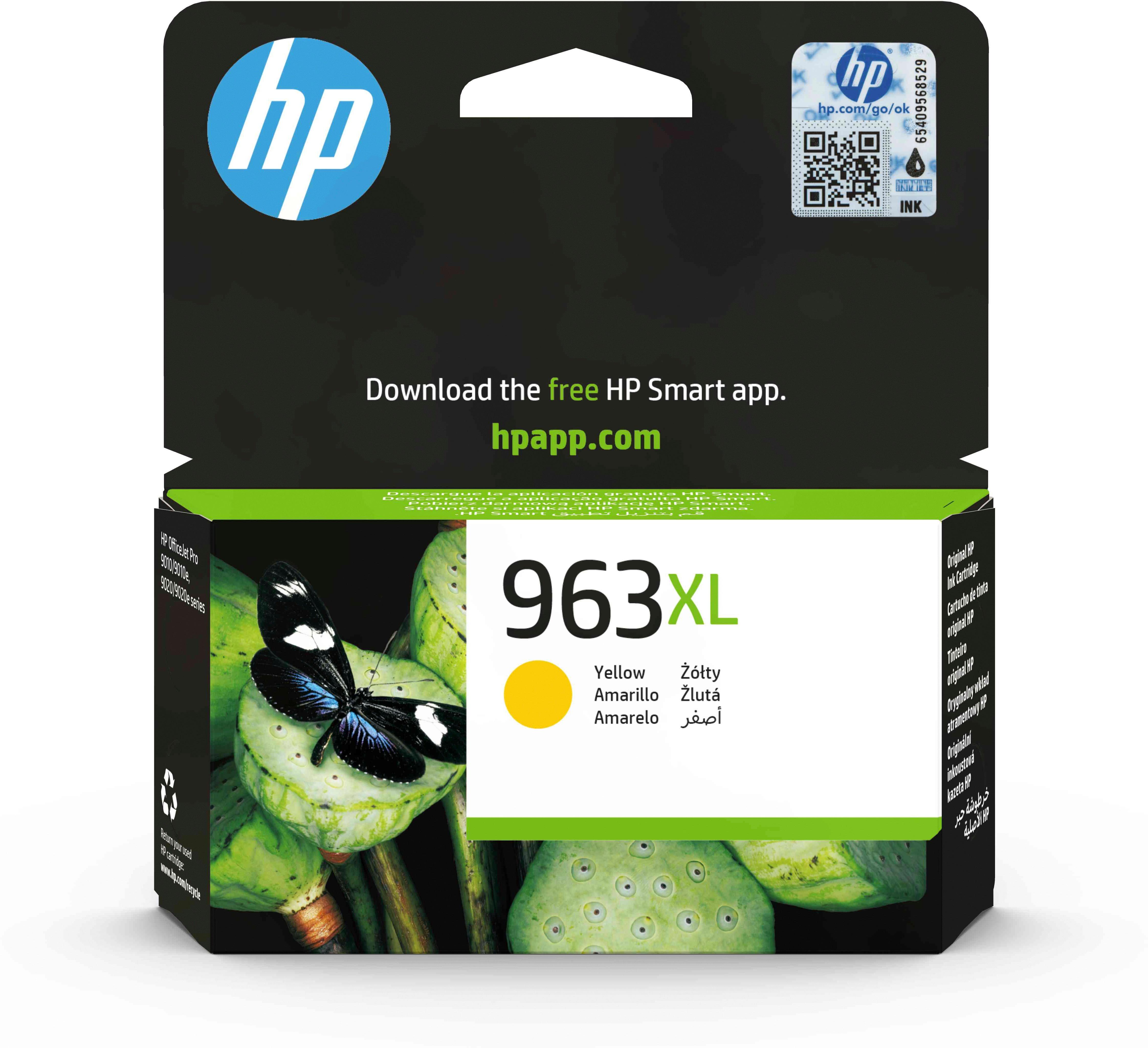 HP  963XL Gelb Original Druckerpatrone mit hoher Reichweite 