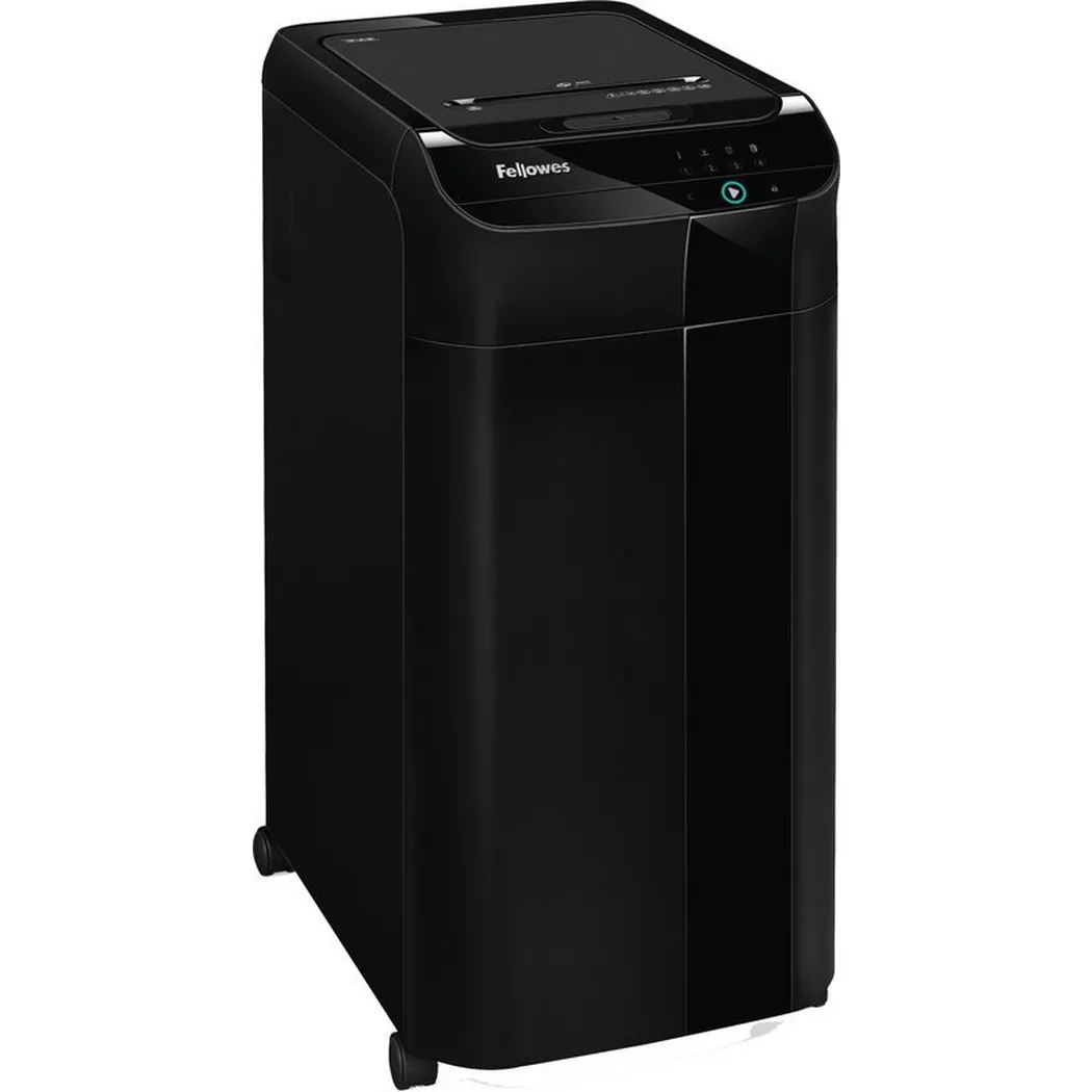 Fellowes – Aktenvernichter AutoMax 350C 4964401 P-4, 68lt, Schwarz