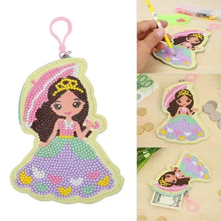 Cover-Discount  DIY ensemble de bricolage Pendentif strass-pierre scintillant Princesse 