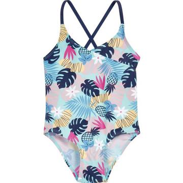 maillot de bain 1 pièce avec protection uv grande fille flowers