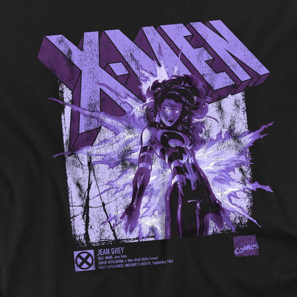 MARVEL X-Men Jean Grey T-Shirt Maniche Lunghe  