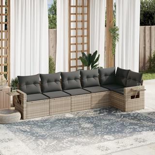 VidaXL Garten sofagarnitur poly-rattan  