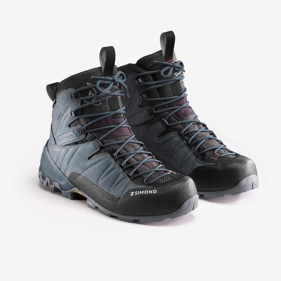 FORCLAZ  Schuhe - Trekkingschuhe  hoch Leder wasserdicht - MT900 