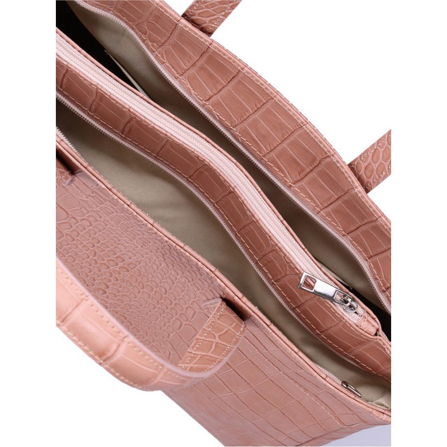 Gave Lux Liviana Nova Kroko-geprägte Handtasche  