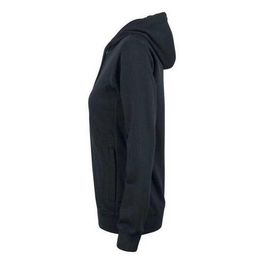 Clique Premium Felpa Con Cappuccio E Zip Intera  