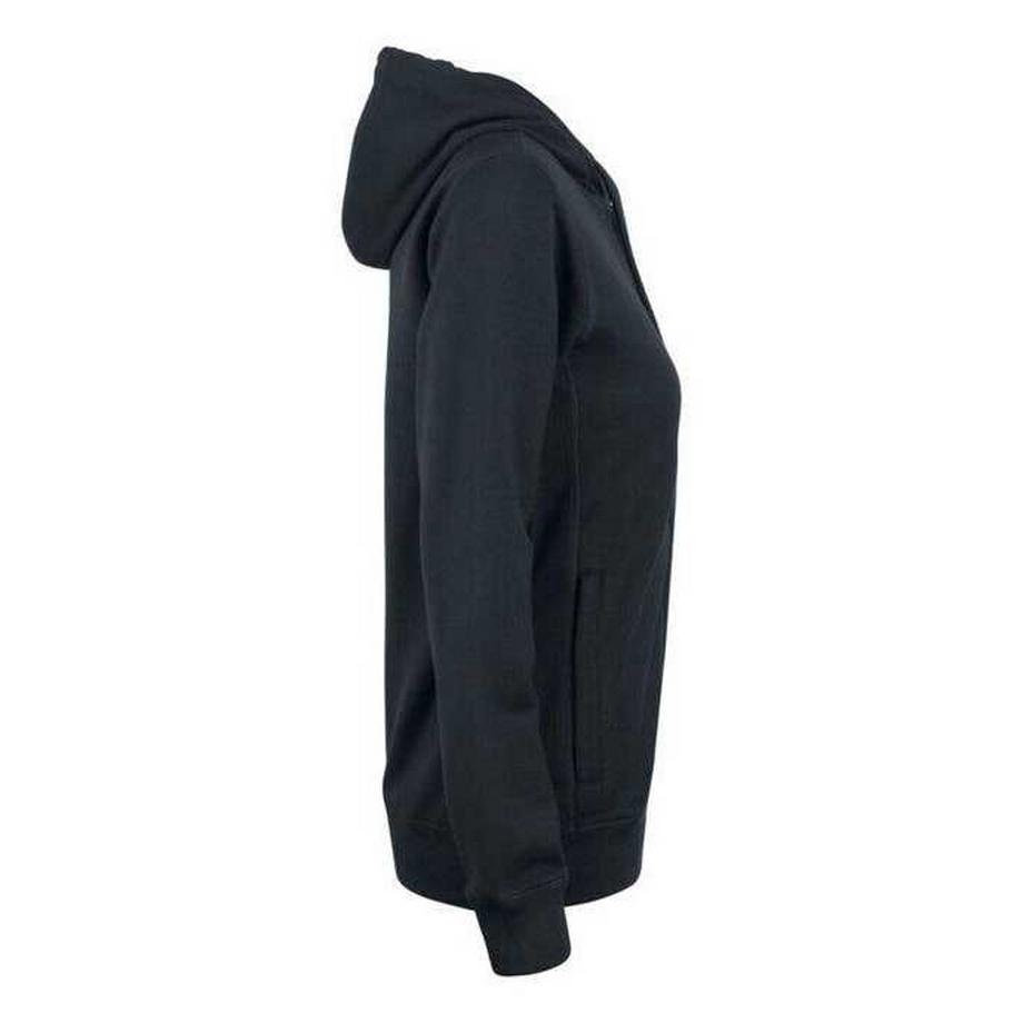 Clique Premium Felpa Con Cappuccio E Zip Intera  