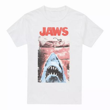 Jaws T-Shirt Imprimé Requin Punk  