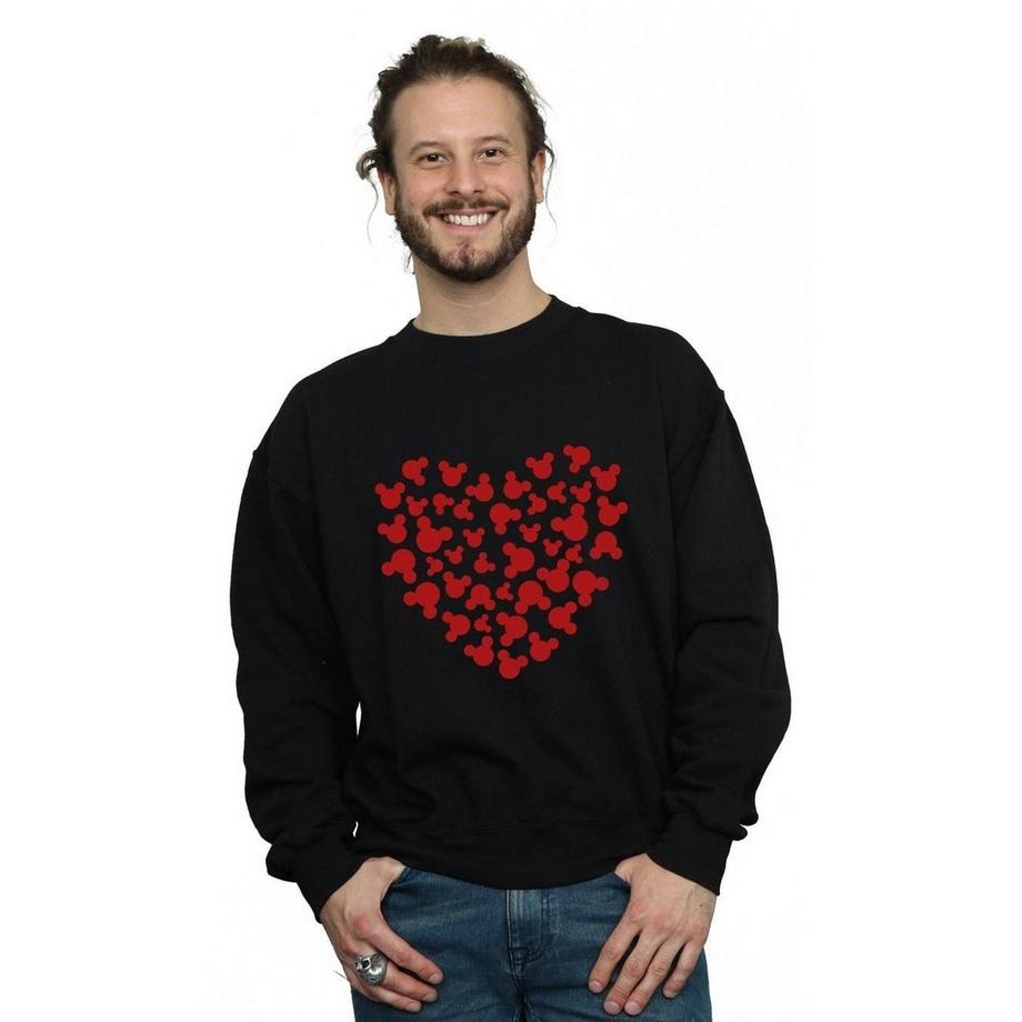 Disney Mickey Mouse Cuore Felpa  