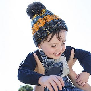 Beechfield Corkscrew Berretto in maglia con pompon  