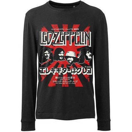 Led Zeppelin  Japanese Burst TShirt  Langärmlig 