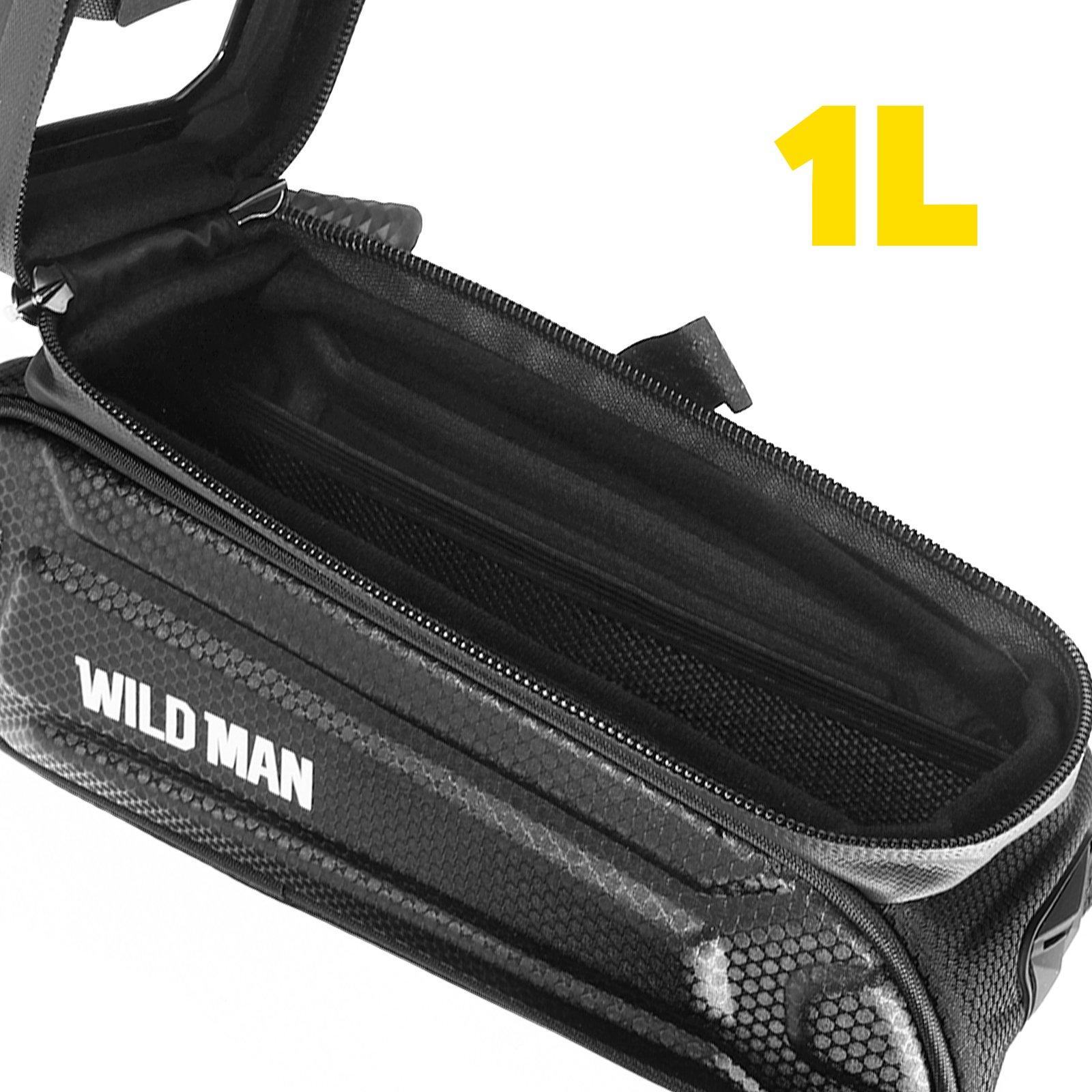 Wildman  Borsa bici finestra 1L Wildman SX3 nera 