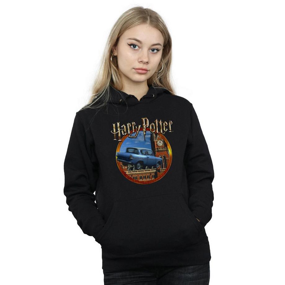 Harry Potter Flying Car Hoodie  