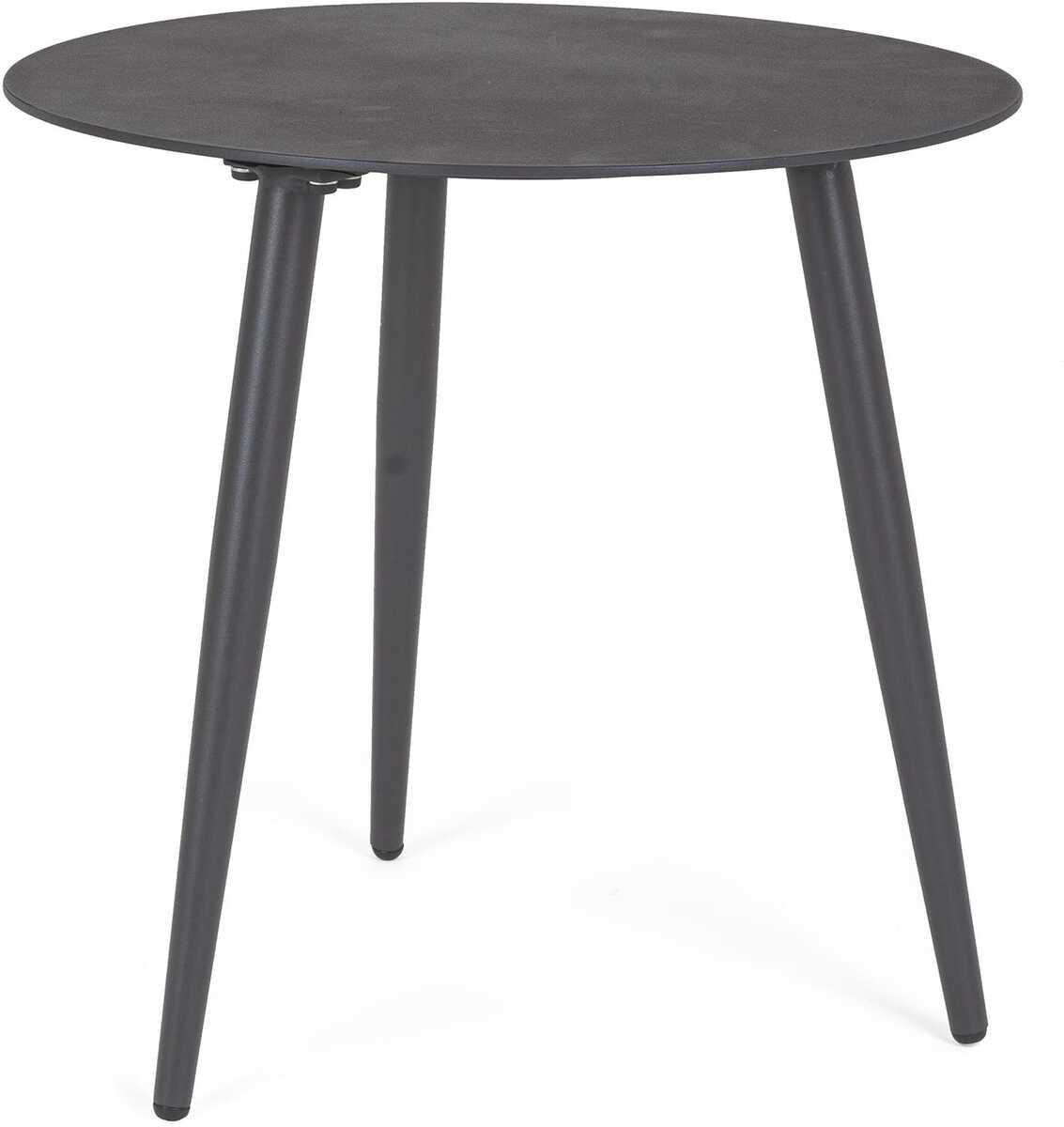 mutoni Jardin Table d&#039;appoint Ridley 50x50 anthracite  