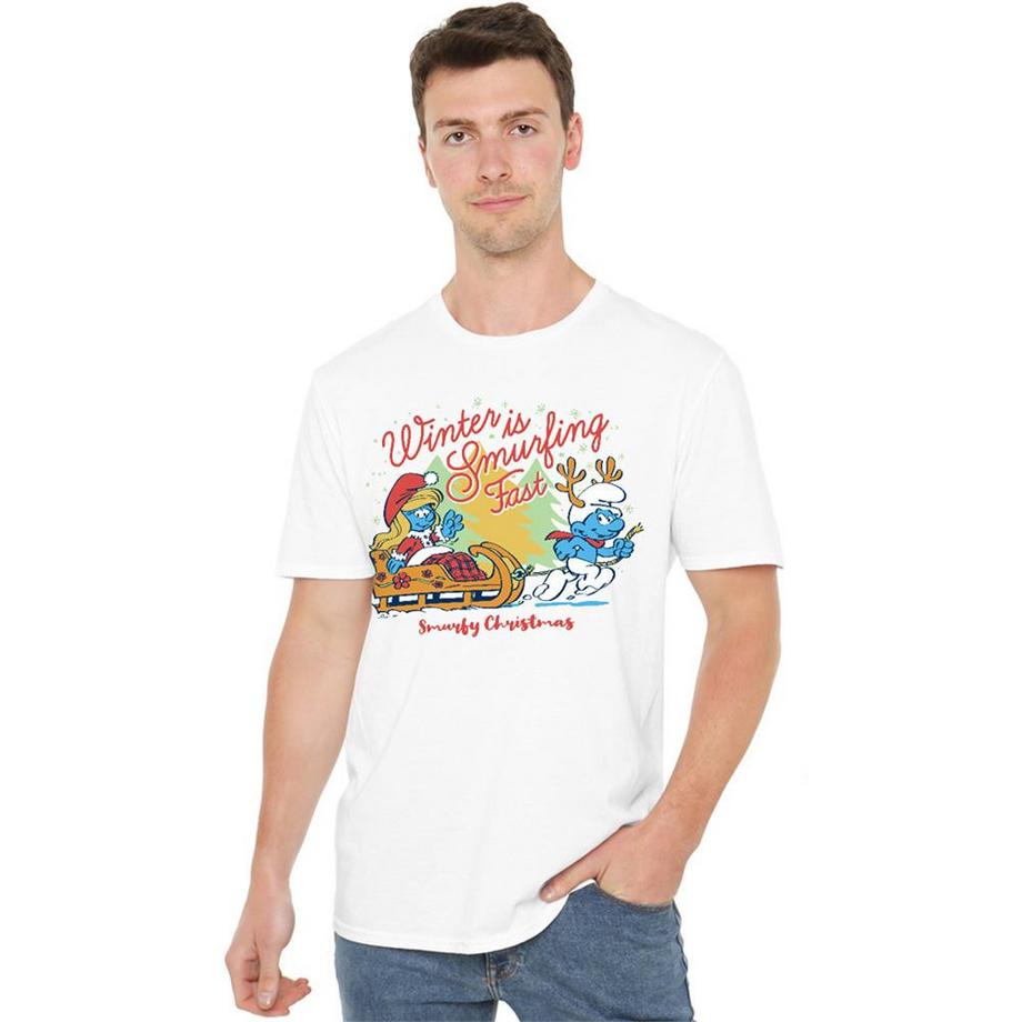 Puffi T-Shirt Winter Is Smurfing Fast  