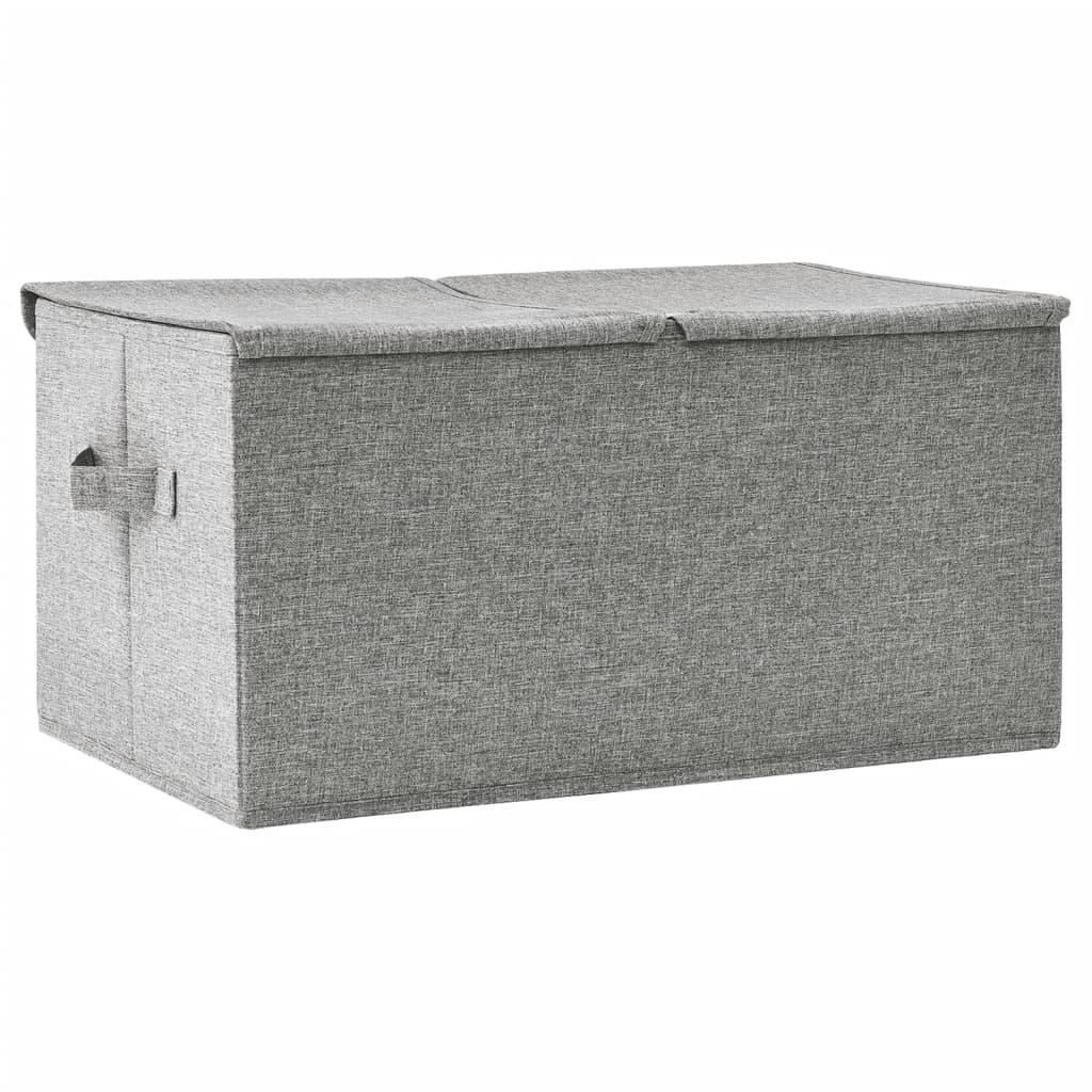 VidaXL Boîte de rangement tissu  