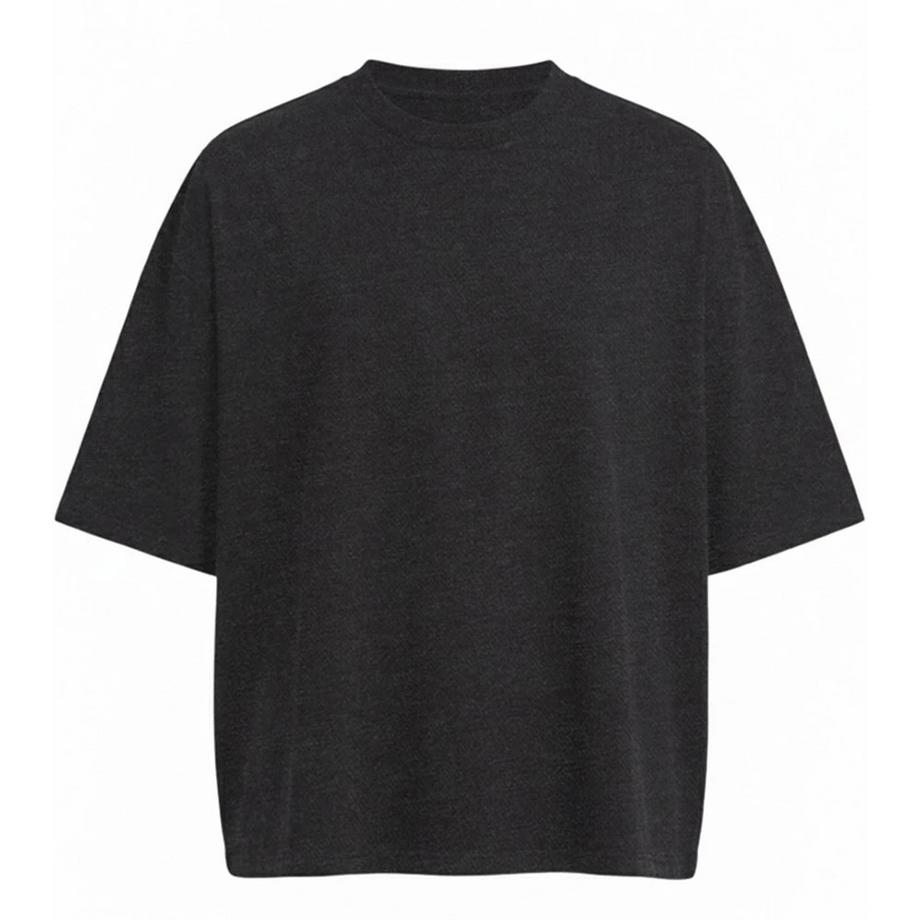 T-Shirt, Kurz Geschnitten, Schwer